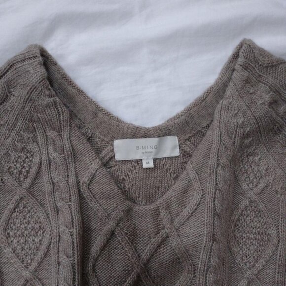 Beute Cable Knit Sweater Gray - Picture 3 of 7